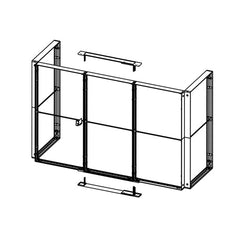 1m door kit for storage space