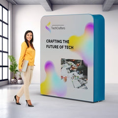 Straight 3D wall 2 m