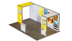 Artemis LED exhibition stand