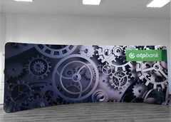 Curved exhibition wall 6 m