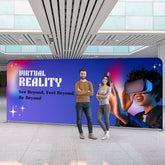 Straight exhibition wall 6 m