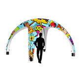 Custom inflatable tent 4 x 4 m