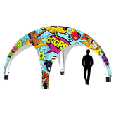 Custom inflatable tent 5 x 5 m