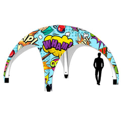 Custom inflatable tent 6 x 6 m