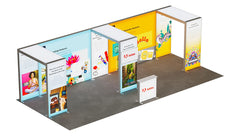 LED Iris LED exhibition stand