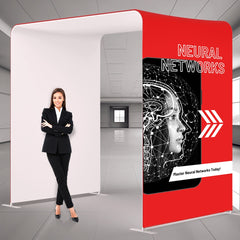 Straight exhibition arch 2x3x3 m