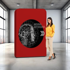 Gerade 3D Wand 1,5 m