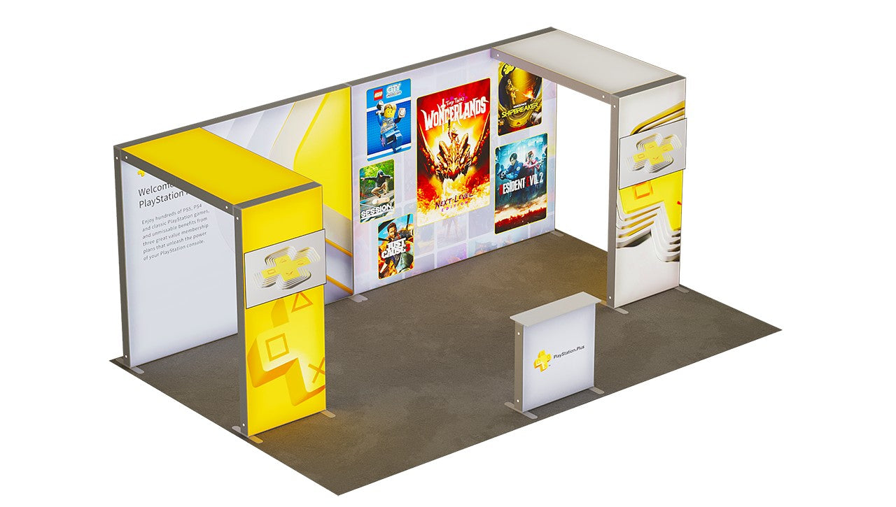 Artemis LED Messestand