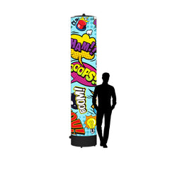 Aufblasbares Totem 4 m -    Spy Licht