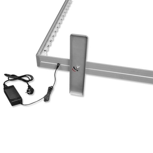 Transportable LED Messewand 1 x 2,25 m