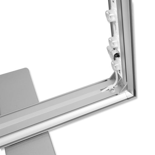 Transportable LED Messewand 1 x 2,25 m