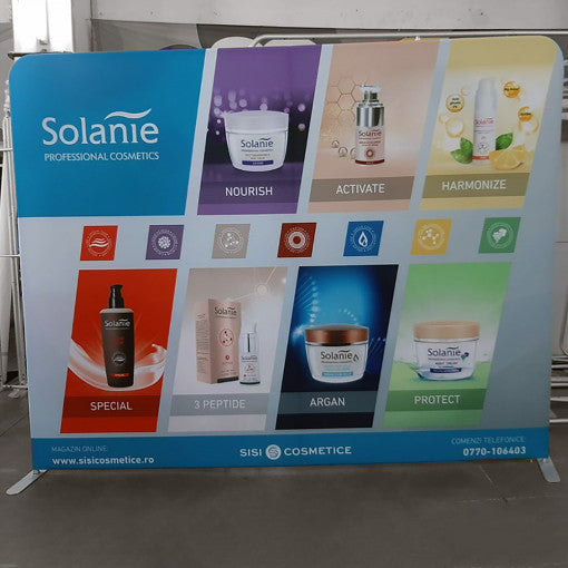 Gerade Messewand 3 m
