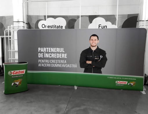 Gerade Messewand 5 m