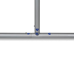 Gerade Wand 3x3 m