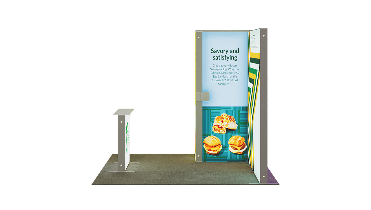 Jupiter LED Messestand