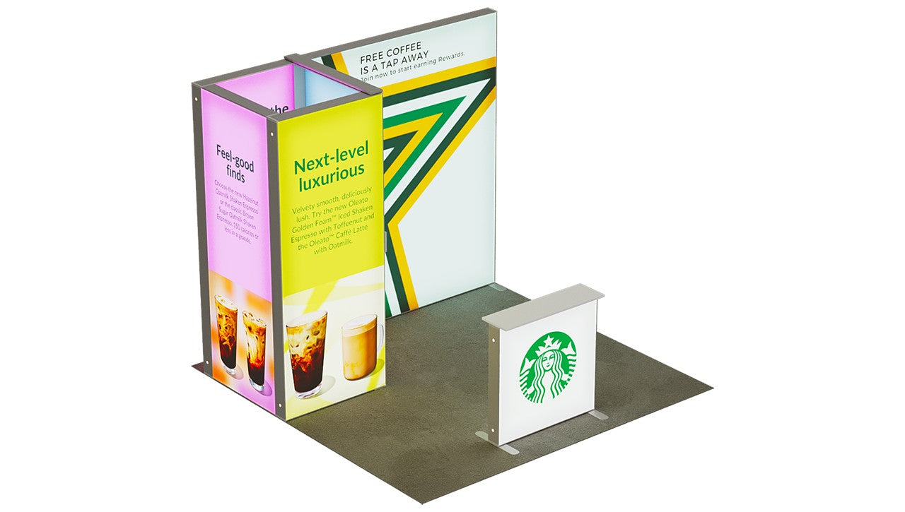 Jupiter LED Messestand