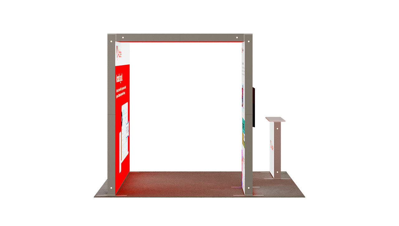 LED Ceres Messestand