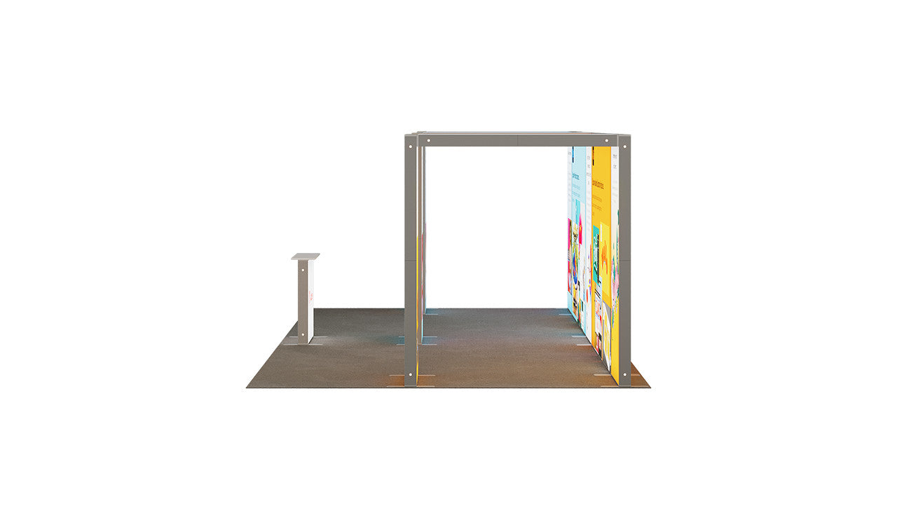 LED Iris LED Ausstellungsstand