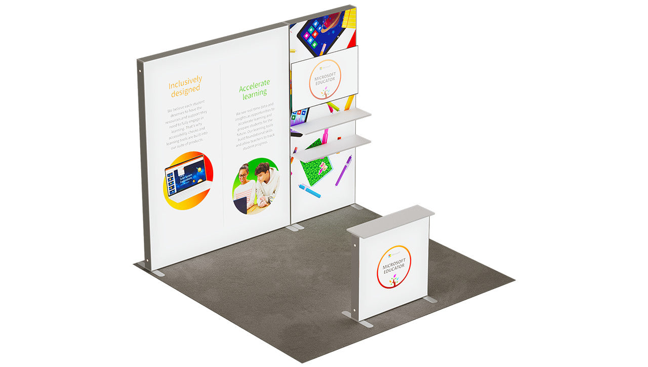 Minerva LED Messestand