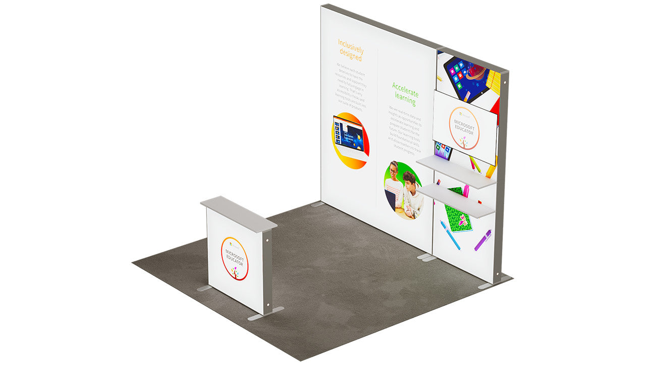 Minerva LED Messestand