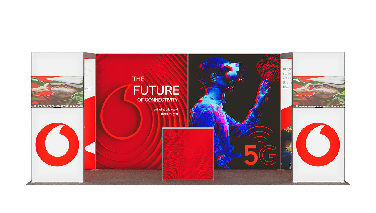 Rhea LED Messestand