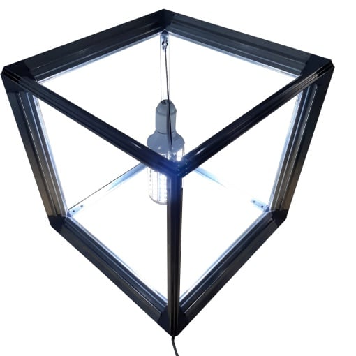 Tragbarer Lichtwürfel 0,6 x 0,6 m
