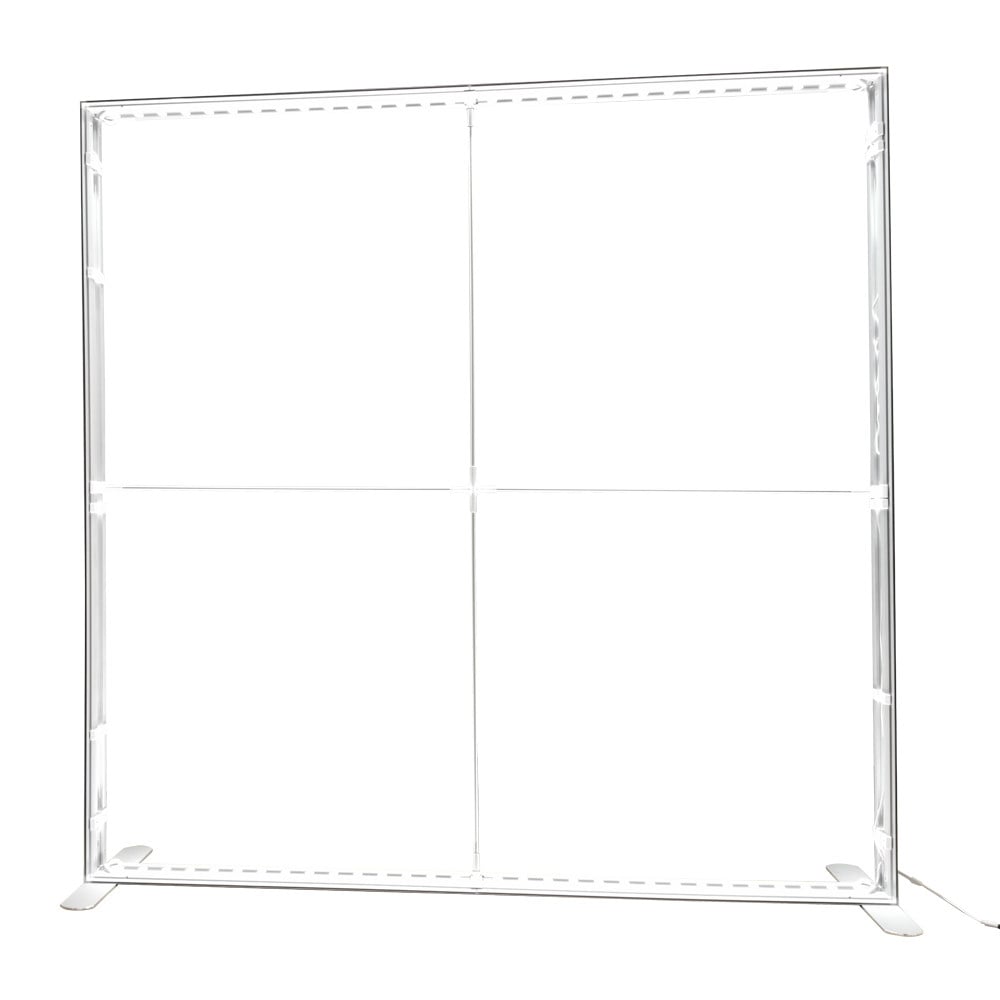 Transportable LED Messewand 2 x 2,5 m