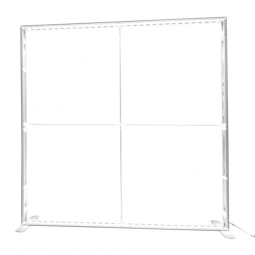 Transportable LED Messewand 2 x 2 m