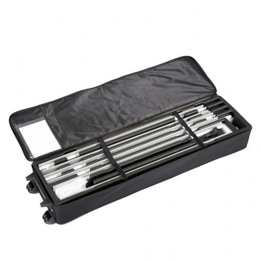 Transportable LED Messewand 2 x 2 m