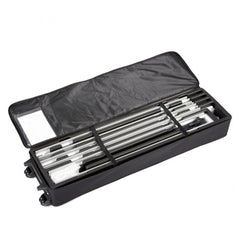 Transportable LED Messewand 2 x 2 m
