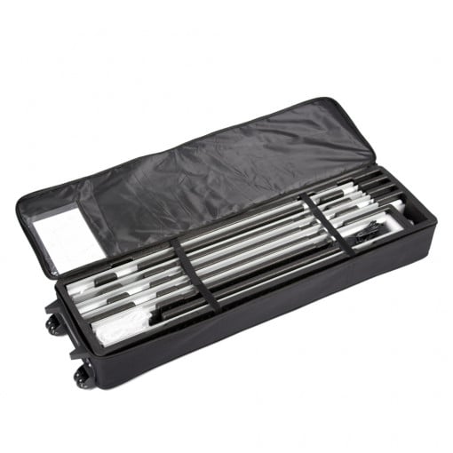 Tragbarer Lichtkasten 4 x 2 m
