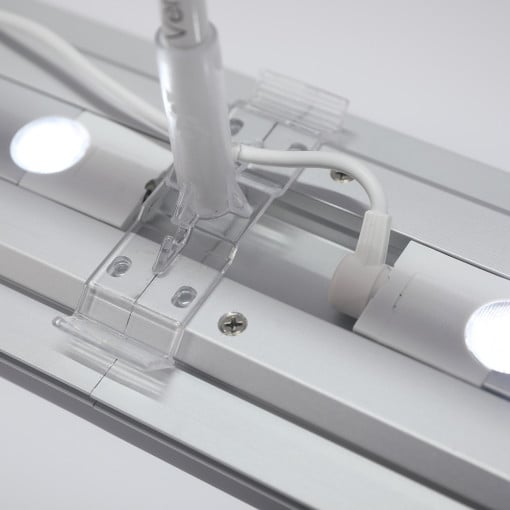 Transportable LED Messewand 2 x 2,25 m